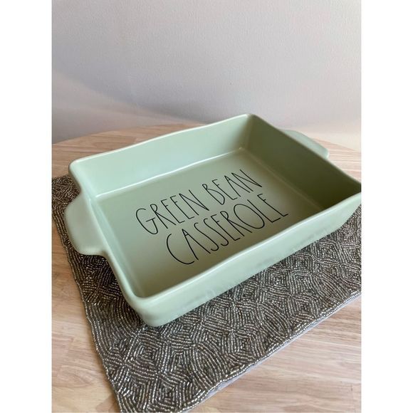Rae Dunn Kitchen Rae Dunn Thanksgiving Dinner Oven Dish Green Bean